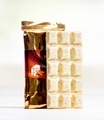 Tafel Weiss mit Nougatsplitter - Aeschbach Chocolatier (100g)