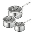 Kuhn Rikon Allround Stielkasserolle Set 1.5/2.3/3.1 l