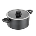 Kuhn Rikon - Kochtopf NEW LIFE - silber/schwarz - Edelstahl - 17 cm