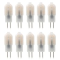 10 stücke 3 watt led bi-pin lichter birnen 300 lm g4 12 led perlen smd 2835 dimmbar landschaft 30 watt halogenlampe ersatz warm kalt weiß 360 grad strahlwinkel 220-240 v 12 v Lightinthebox