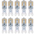 10 stücke 2,5 watt led bi-pin lichter birnen 250 lm g9 14 led perlen smd 2835 dimmbar landschaft 30 watt halogenlampe ersatz warm kalt weiß 360 grad strahlwinkel 220-240 v 110-130 v Lightinthebox