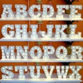 Lighinthebox, LED Nachtlicht/Nachtlampe LED Brief Lichter Zeichen 26 Buchstaben Alphabet leuchten Buchstaben Zeichen für Nachtlicht Hochzeit Geburtstagsparty batteriebetriebene Weihnachtslampe Home Bar Dekoration Lightinthebox