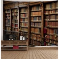 Wandteppich Kunst Dekor Decke Vorhang Picknick Tischdecke hängen zu Hause Schlafzimmer Wohnzimmer Wohnheim Dekoration Vintage Bibliothek Bücherregal Lightinthebox