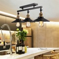 Lighinthebox, 3-flammige Vintage-Loft-Deckenlampe Unterputzmontage Lichtrichtung einstellbar 3-Kopf-Metallspiegelglas Wohnzimmer Esszimmer Lightinthebox