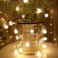 led lichterketten 3m-20led 6m-40led 10m-80led ball lichter usb birne lichterkette wasserdicht outdoor hochzeit weihnachten urlaub Lightinthebox