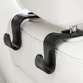 Auto Geldbörsenhalter Autositz Kopfstütze Haken 2er Pack Aufhänger Aufbewahrungsorganisator Universelles Fahrzeug Starker und langlebiger Rücksitzaufhänger für Handtasche Geldbörse Mantel und Tasche Lightinthebox