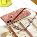 Telefon Hülle Handyhüllen Für Apple Rückseite iPhone 14 Pro Max 13 12 11 Pro Max Mini X XR XS 8 7 Plus Bling Strass Stoßresistent Glänzender Schein Metall Lightinthebox