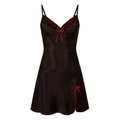 Lighinthebox, Damen Übergröße Geschenk Pyjamas Nachthemd Heim Party Täglich Valentinstag Rückenfrei Schleife Einfarbig Seide Satin Einfach Weich Frühling Sommer Lightinthebox