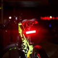 Lighinthebox, LED Fahrradlicht Rücklicht LED Fahrrad Radfahren Weitwinkel Schnellverschluss Farbverlauf Li-Polymer 120 lm Akku Rot Mehrfarbig Dual Lichtquelle Farbe Radfahren / Fahrrad Lightinthebox