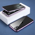 Telefon Hülle Handyhüllen Für Apple Magnetischer Adsorptionsfall iPhone 14 Pro Max 13 12 11 Pro Max Mini X XR XS 8 7 Plus Ganzkörperschutz Anti Peep mit Frontscheibenglasfolie Einfarbig Datenschutz Lightinthebox