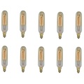 10 Stück / 6 Stück 40 W E14 T10 Warmweiß 2200-2700 K Retro / Dimmbar / Dekorativ Glühbirne Vintage Edison Glühbirne 220-240 V Lightinthebox