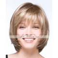 Lighinthebox, Synthetische Perücken Glatt Kurzer Bob Perücke Kurz Hellgolden Synthetische Haare 12 Zoll Damen Hitze Resistent Blond Haarvergnügen Lightinthebox