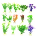 5 stücke aquarium künstliche pflanzen aquarium dekoration wasser gras dekor ansicht dekorationen aquarium dekoration zubehör Lightinthebox