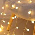 3m LED-Lichterkette 20 LED Mini-Kugeln Hochzeit Lichterkette Urlaub Party Hof Dekoration Lampe USB-betrieben Lightinthebox