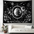 Mond Wandteppich Kunst Dekor Decke Vorhang Picknick Tischdecke hängen Zuhause Schlafzimmer Wohnzimmer Wohnheim Dekoration Meteor Mond Lightinthebox