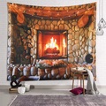 Wandteppich Kunst Dekor Decke Vorhang Picknick Tischdecke hängen zu Hause Schlafzimmer Wohnzimmer Wohnheim Dekoration Polyester Schönheit Kamin Muster Lightinthebox