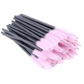 xiaoyu 100pcs Einweg-Mascara-Zauberstäbe Wimpernapplikator Augenbrauenpinsel - pink Lightinthebox