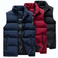 Lighinthebox, Herren Wanderweste Wattierte Jacke Weste Steppjacke Angelweste Winterjacke Mantel leichte Arbeitsweste lässige Weste Oberteil Outdoor thermisch warm verpackbar atmungsaktiv schwarz dunkelblau Jagd Lightinthebox