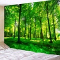 Wandteppich Kunst Dekor Decke Vorhang hängen zu Hause Schlafzimmer Wohnzimmer Dekoration Waldblick Lightinthebox