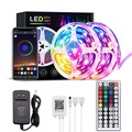 Lighinthebox, LED Lichtband Licht Strip 10m30m RGB LED-Lichtleisten Bluetooth-Smartphone gesteuert 20m40m LED-Lichtleiste 5050LED-Leuchten synchronisieren mit Musik und 44Tasten Fernbedienung für Schlafzimmer Home Lightinthebox