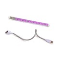 Pflanzenwachstum Licht 1pcs 10w LED wachsen Licht USB tragbare LED Pflanzen wachsen Licht DC5V Vollspektrum Phyto Lampe 21 LEDs Rotation flexibles Licht Innen Lightinthebox