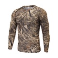 Lighinthebox, Herren T-Shirt für Wanderer Jagd-T-Shirt Jagd-T-Shirt Camouflage Kurzarm Langarm Außen Herbst Frühling Sommer Rasche Trocknung Atmungsaktiv Schweißableitend Verschleißfestigkeit Oberteile Nylon Lightinthebox