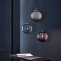 LED Pendelleuchte Nachttischlampe Glaskugel Design moderne 15 cm Laterne Desgin Metall galvanisiert modern künstlerisch 110-120v 220-240v Lightinthebox