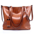 Lighinthebox, Damen 2022 Stoffbeutel Handtaschen Tragetasche PU-Leder Einfarbig Täglich Ausgehen Wein Schwarz Braun Dunkelrot Lightinthebox