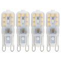 Lighinthebox, g9 led-lampe erstaunliche leistung 220v jc g9 bi-pin-lampe g9 20w halogenlampe ersatz 3000k 6000k 4er-pack Lightinthebox