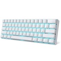 Mit Kabel Drahtloses Bluetooth Mechanische Tastatur Computer Tastatur mit USB-Empfänger-Fernbedienung Tastatur mit Eingebaute Li-Batterie angetrieben 61 Schlüssel Lightinthebox