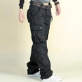Damen Cargohose Cargohosen Hosen Hose Hose Hosen 100% Baumwolle Graues Grün Armeegrün Khaki Hoher Taillenbund Athleisure Casual Täglich Tasche Ausgebeult Mikro-elastisch In voller Länge Draussen Lightinthebox