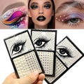 Lighinthebox, 3pc Eyeliner Aufkleber Körper 3d Kristall glitzernde Augenbrauen Make-up Gesicht Augen Diamant temporäre Tattoo Rock Strass Festival Party Lightinthebox