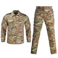 Lighinthebox, Herren Jagdjacke mit Hose Jagdanzug Außen Ripstop Multi-Pocket Atmungsaktiv Rasche Trocknung Winter Herbst camuflaje Sportkleidung Polyester Langarm Jagd Militär Traning Tarnfarbe Dschungeltarnung Lightinthebox