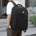 Herren Schultasche Rucksack Funktionsrucksack Oxford Stoff Nylon Volltonfarbe Hohe Kapazität Wasserdicht Reißverschluss Schulanfang Täglich Schwarz Grau Rote Lightinthebox