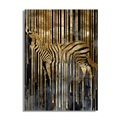 Wandkunst Leinwanddrucke Malerei Kunstwerk Bild abstrakte Tier Zebra Heimtextilien Dekor gerollte Leinwand kein Rahmen ungerahmt ungedehnt Lightinthebox