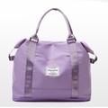 Lighinthebox, Damen Hohe Kapazität Wasserdicht Sport Oxford Stoff Reisetasche Reißverschluss Volltonfarbe Alltag Draussen Purpur Rosa Grau Schwarz Lightinthebox