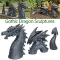 Lighinthebox, drachen gartendekoration harz drachen statue dekorationen harz drache jardin garten decor ostergarten dekoration wohnaccessoires Lightinthebox