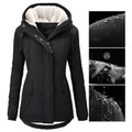 Lighinthebox, Damen Parka wasserdichte Regenjacke Plüschjacke Anorak Fleecejacke warme Kapuze Winter verdickte Baumwolle Windjacke Regenmantel Oberbekleidung winddichter Trenchcoat kausalen Camping Jagd Angeln Lightinthebox