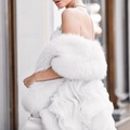 Stola Schal Pelzumhänge Schals Wickeltücher für Frauen Elegant Brautkleidung Ärmellos Kunstpelz Hochzeit Schals Mit Pure Farbe Für Hochzeit Herbst Winter Lightinthebox