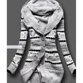Damen Mantel Hoodie Jacke warm halten Atmungsaktiv Outdoor Strasse Täglich Ausgehen Tasche Einreihiger Verschluss Kapuzenpullover Casual Regular Fit Oberbekleidung Langarm Winter Herbst Grau S M L XL Lightinthebox