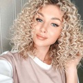 Lighinthebox, blonde Perücken für Damen Synthetische Perücke Afro Locken Mittelteil Perücke kurz Lightinthebox
