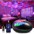 Lighinthebox, galaxie projektornachtlicht projektor stern projektor schlafzimmer ozeanwelle projektor kinder weiß rauschen musik bluetooth starlightstar projektor lampe decke timer sensorisch led erwachsene Lightinthebox