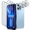 3 Sätze Handy Schutzfolie Kamera Schutzfolie Für Apple iPhone 14 Promax iPhone 13 Pro Max 12 Mini 11 Hartglas High Definition (HD) Kratzfest Anti-Fingerprint Handy-Zubehör Lightinthebox