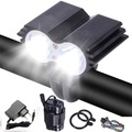 Lighinthebox, led fahrradlicht frontfahrradlicht mountainbike mtb fahrrad radfahren wasserdicht superhell tragbar langlebig 18650 lithium-batterie 5000 lm batterie naturweiß camping / wandern / höhlenforschung radfahren / fahrrad Lightinthebox