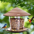 Lighinthebox, wasserdichter Pavillon hängender Wildvogelhäuschen Outdoor-Container mit hängendem Seil Fütterungshaus Typ Vogelhäuschen Aves Dekor Gartendekoration Lightinthebox