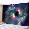 Galaxie Wandteppich Kunst Dekor Decke Vorhang hängen Zuhause Schlafzimmer Wohnzimmer Dekoration Polyester Lightinthebox