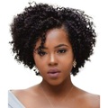 Afro lockige Seitenteilperücke Kunsthaarperücke kurz weinrot naturschwarz #1b Kunsthaar Damen weiche Partyperücke leicht zu tragen schwarz burgunderrot / Alltagskleidung Lightinthebox