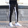 Herren Jogginghose Sweathose Hosen Hose Hose Hosen Trainingshosen Patchwork Kordelzug Seitenstreifen Feste Farbe Atmungsaktiv Weich In voller Länge Outdoor Täglich Sport Sport Casual Schlank Wei Lightinthebox