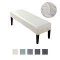 Lighinthebox, wasserdichter Bankbezug aus PU-Leder, elastischer Ottoman-Hocker, abnehmbarer Möbelschutz, wasserdicht für Wohnzimmer, Schlafzimmer, Hotal Lightinthebox