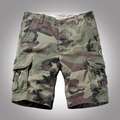 Lighinthebox, Herren Cargo Shorts Kurze Hosen Multi Pocket Mehrere Taschen Bedruckt Tarnfarben Atmungsaktiv Leicht Kurz Täglich Ausgehen Baumwolle Strassenmode Cargohosen Tarngrün Mikro-elastisch Lightinthebox